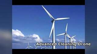 Cleaning drone for effective high-rise building windows cleaning